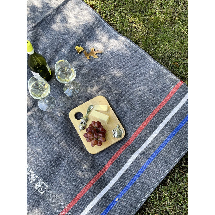 Canvas best sale picnic blanket